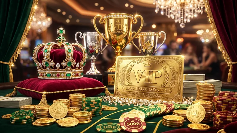 Banner de promoções exclusivas da pkp bet 2026, com elementos de cassino e apostas esportivas em um fundo verde e dourado.